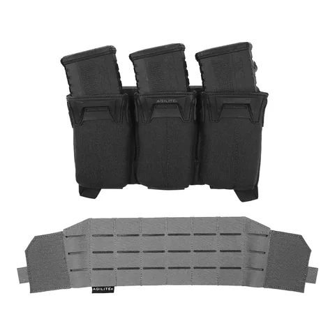 Pincer™ Placard Multi-Caliber + Wolf Grey 2nd Layer MOLLE image 1