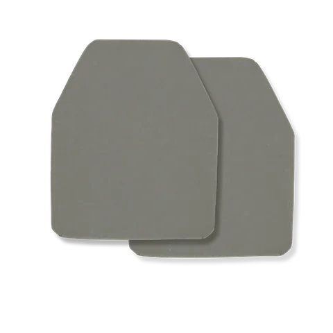 Armor Plate Set - Ceramic Composite Level III Special Threat - Medium (10x12) image 1