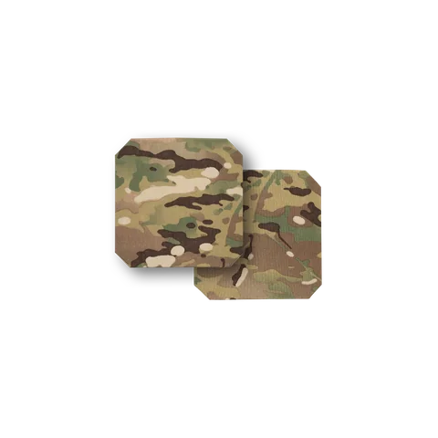 TAC 11 KOR Armor Plate Set – NIJ Level RF1, 6x6 image 1