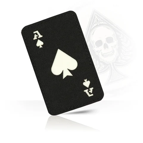 M-Tac patch Ace of Spades Laser Cut image 1