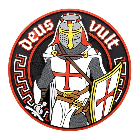 M-Tac patch Deus Vult 3D PVC image 1