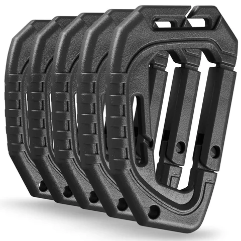 M-Tac Plastic Tactical Carabiners (Set of 5) image 1