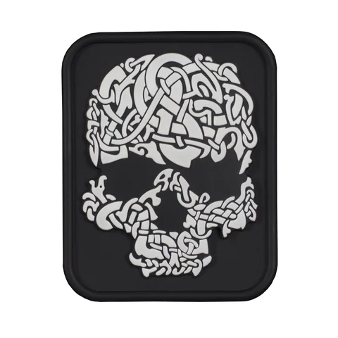 M-Tac patch Viking Skull PVC image 1