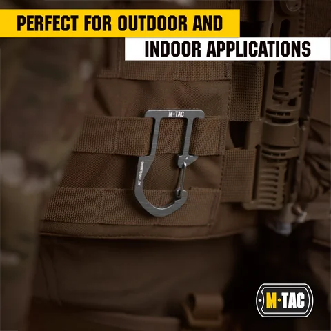 M-Tac Aluminum Carabiner for Backpack Molle image 3