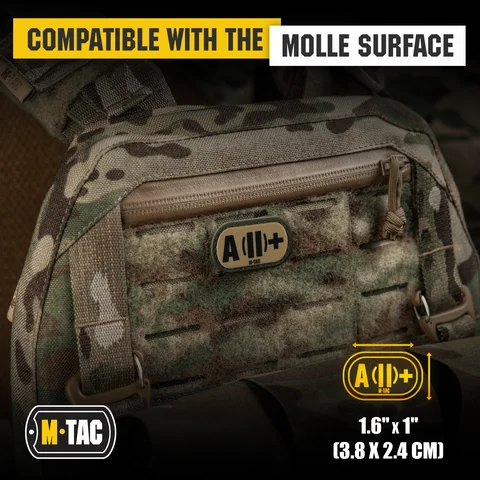 M-Tac Molle Medical Patch Blood Group image 8