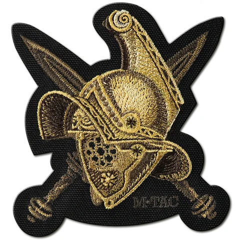 M-Tac Embroidered Patch Gladiator Helmet image 1