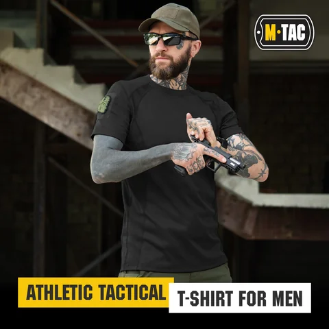 M-Tac T-Shirt Athletic Tactical Gen II with Loop Panels (Set of 3) image 8