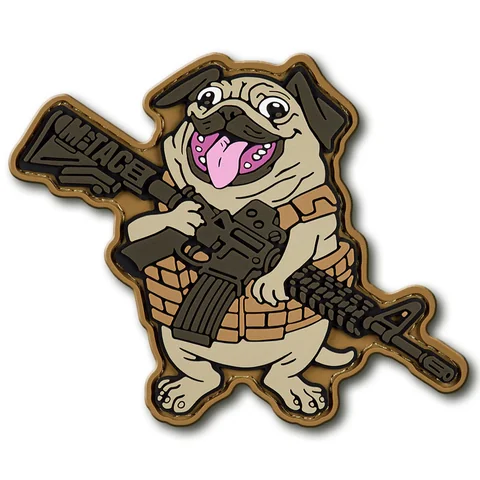 M-Tac Morale Patch Dog Rex PVC 3D image 1